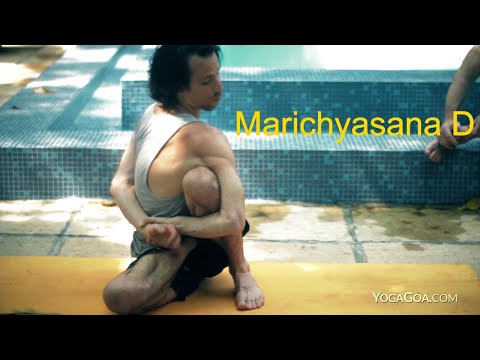 Видео: Маричьясана Д | Аштанга йога