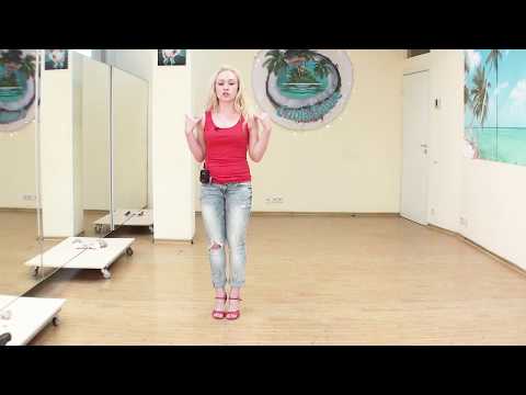 Видео: Кизомба женский стиль. Урок 5. Восьмёрки + шаги.