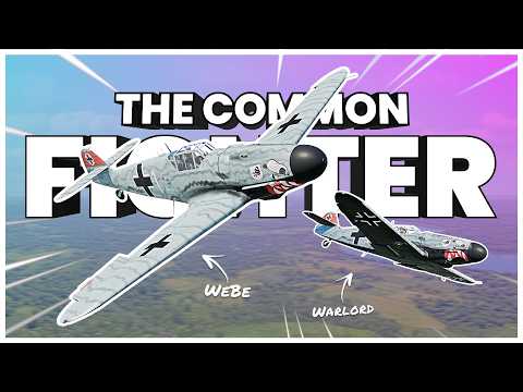 Видео: Это самый производимый истребитель Германии (War Thunder BF-109 G6)