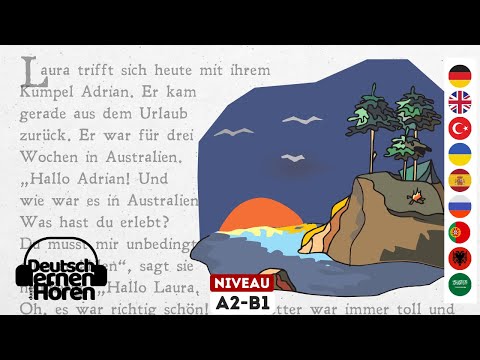 Видео: Учите немецкий с рассказами | Учите немецкий на слух - A2-B1 - для аудирования и чтения