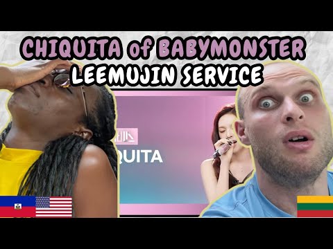 Видео: РЕАКЦИЯ НА CHIQUITA ИЗ BABYMONSTER (Baby Monster) — живое выступление в Leemujin Service
