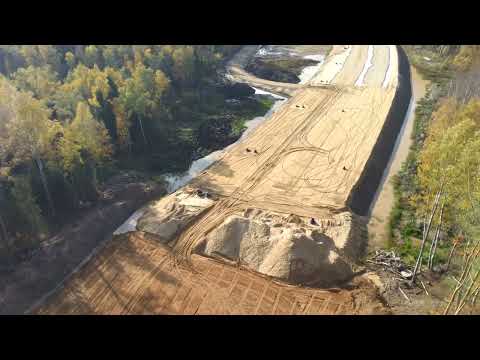 Видео: Вырубка под дорогу между Дмитровским и Ярославским шоссе 20221009