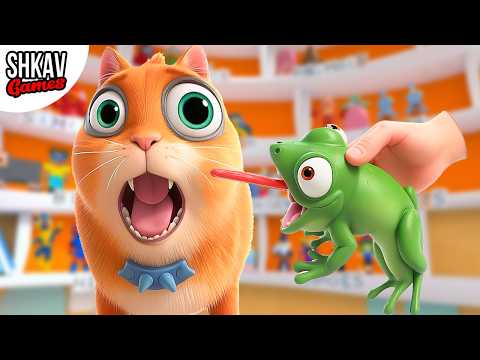 Видео: КОШКИ И ЛЯГУШКИ - НОВЫЕ ИГРУШКИ! Toy Master VR! / Часть 6 /