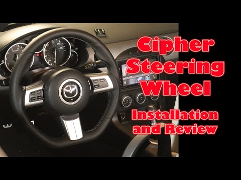 Видео: NC Miata (2006–2015) — Рулевое колесо Cipher — Установка и обзор