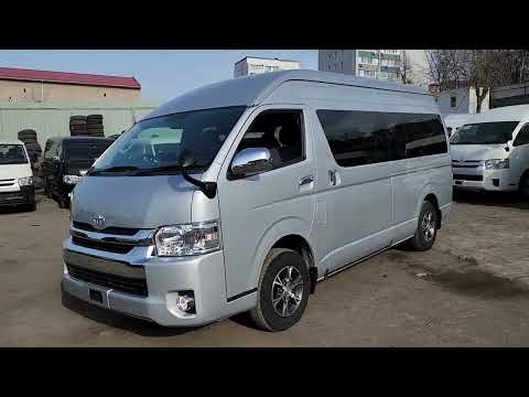 Видео: Toyota hiace 2016 год grandcabin 4 wd 2.7