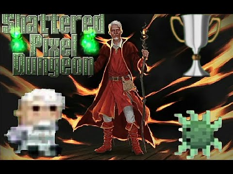 Видео: Shattered Pixel Dungeon; пещеры; боевой маг