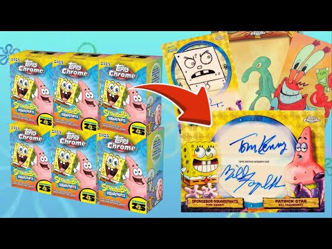 Видео: МЫ ВЫДЕРНУЛИ ЭТО! 1/1 Карточка-набросок Губки Боба на авто, открывающая БЕЗУМНЫЙ 25-й юбилей