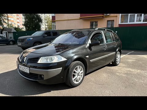 Видео: 2008 Renault Megane II FL 1.6 газ/бенз 112л.с.  🐎 5-МТ