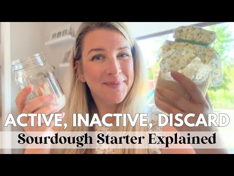 Видео: Разница между активным, неактивным и выбрасываемым вариантом | ОСНОВЫ ЗАКВАСКИ
