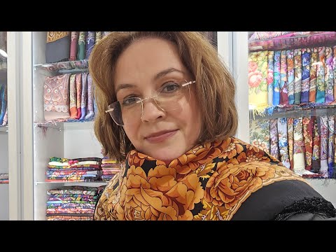 Видео: ПАВЛОВОПОСАДСКИЕ ПЛАТКИ✨️ОБЗОР из МАГАЗИНА 🎥САНКТ-ПЕТЕРБУРГ 