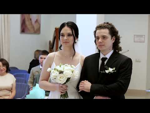 Видео: ЗАГС ВДНХ дворец бракосочетания - свадьба Никиты и Елены