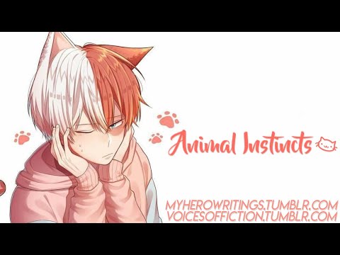 Видео: Animal Instincts | Todoroki Shoto x Shapeshifter! Слушатель