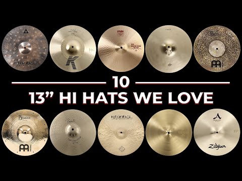 Видео: 10 лучших 13-дюймовых хай-хэтов!