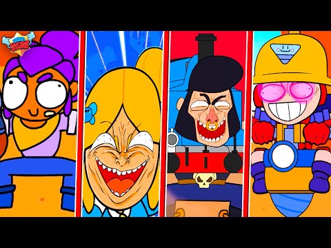 Видео: ВСЕ МУЛЬТИКИ ШОУДАУН ОФ ХАОС! BRAWL STARS
