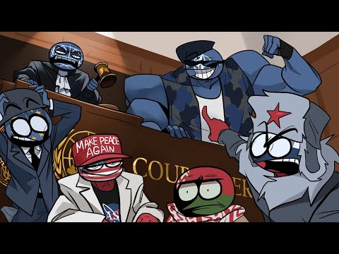 Видео: Гаагский сус / countryhumans пародия