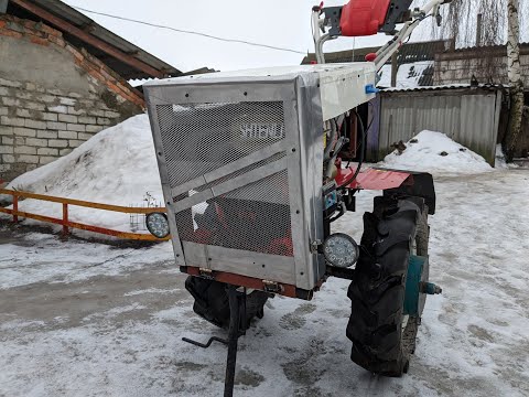 Видео: Усиление слабых узлов мотоблока.