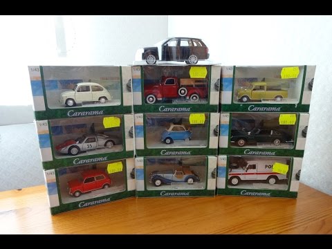 Видео: Новинки Cararama / Hongwell / DeAgostini 1/43 Масштабные Модели