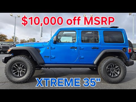 Видео: Jeep Wrangler Willys 2025 года (пакет шин XTREME 35 дюймов)