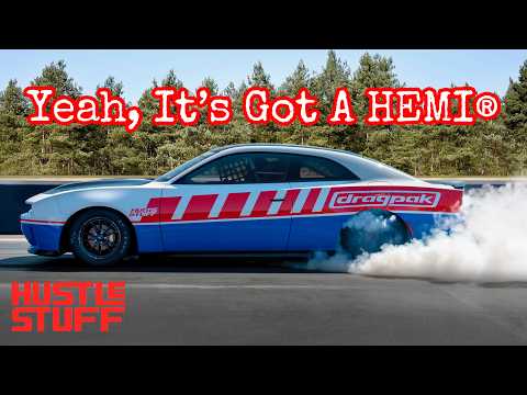 Видео: Встречайте Dodge Charger Hustle Stuff Drag Pak 2026 года с двигателем HEMI®