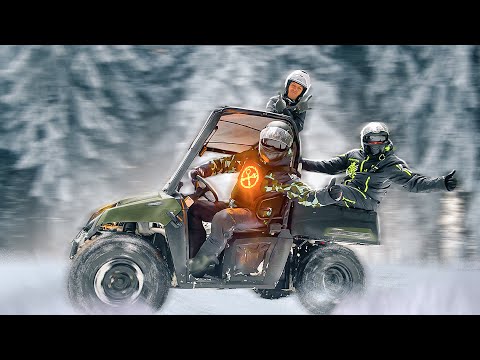 Видео: ДВС до свидания! Переделали UTV Polaris 4х4 на электротягу!