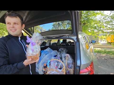 Видео: Большая Пасхальная Посылка 📦 От Гарика И Керри ! Лисый Дядя Заценил Колбасу