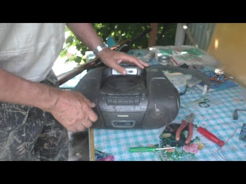 Видео: Музыкальный центр Panasonic RX=D29