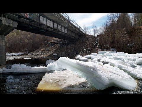 Видео: Перед работой надо посмотреть на ледоход!