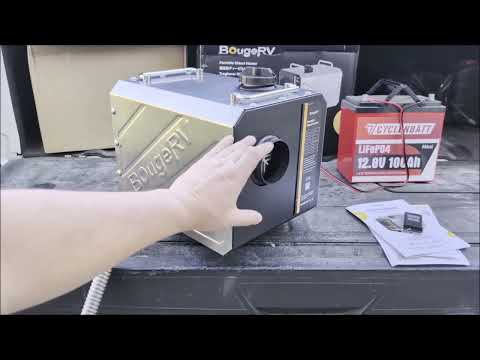 Видео: Что вам следует знать — дизельный обогреватель BougeRV мощностью 5 кВт