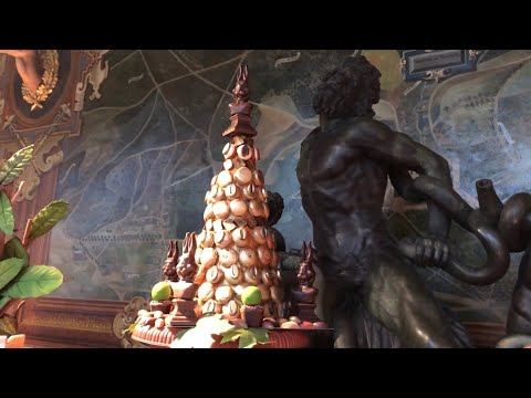 Видео: Шоколадная выставка в замке Фонтенбло. Солнечный цирк во Франции .