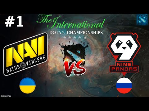 Видео: ГЛАВНЯ ЗАРУБА ВЕЧЕРА! | Na`VI vs 9Pandas #1 (BO3) The International 2024