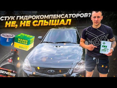 Видео: СТУЧАТ ГИДРОКОМПЕНСАТОРЫ на Ладе ПРИОРЕ?! ВОПРОС ЗАКРЫТ! INA,LUKOIL GENESIS,MANN ДЕЛАЮТ ЧУДЕСА!