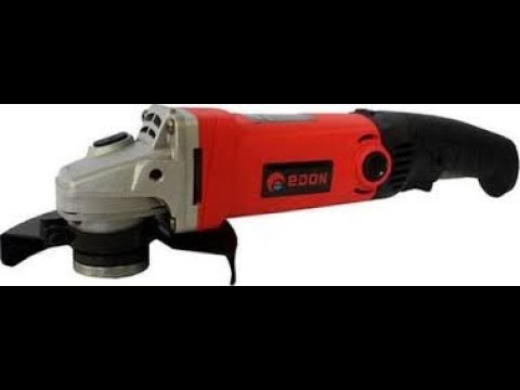 Видео: Болгарка Edon AG 125 ED 900 SC
