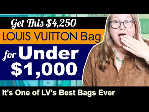 Видео: Купите эту кожаную сумку LOUIS VUITTON стоимостью 4250 долларов менее чем за 1000 долларов || Aut...