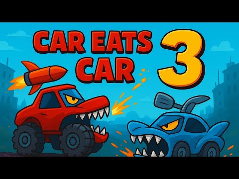 Видео: Призрачный Город И Взрывающиеся Машины! | Car Eats Car 