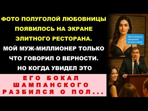 Видео: Я Вывела Видео с Изменой Мужа на Экран Ресторана. Видеть Реакцию Свекрови и 150 гостей было бесценно