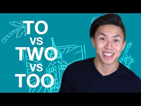 Видео: РАЗНИЦА ПРОИЗНОШЕНИЯ В АНГЛИЙСКОМ ЯЗЫКЕ: TO - TWO - TOO и другие аспекты