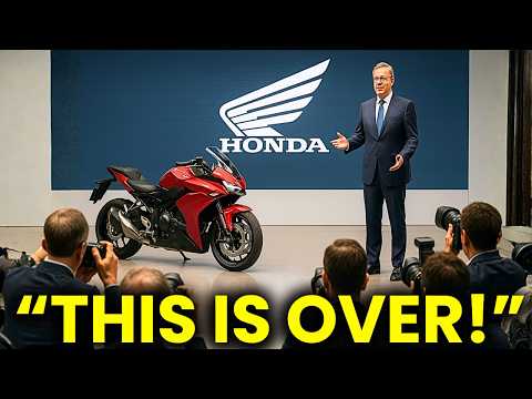 Видео: То, что только что объявила Honda, может положить конец Harley-Davidson навсегда