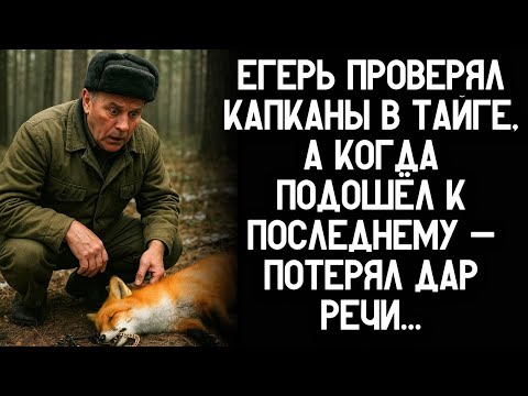 Видео: Егерь проверял капканы в тайге, а когда подошёл к последнему — потерял дар речи!