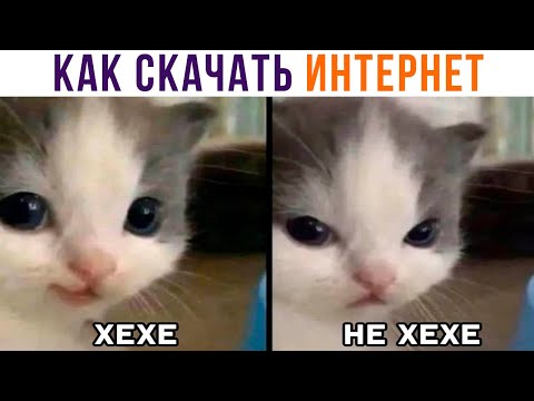 Видео: КАК СКАЧАТЬ ИНТЕРНЕТ))) Игровые мемы | Мемозг 872