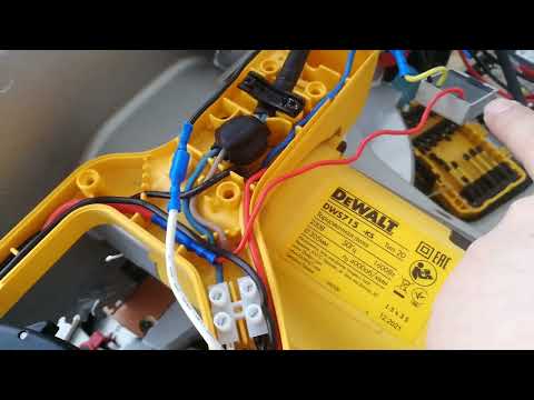 Видео: Плавный пуск dewalt dws715