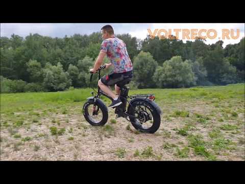 Видео: Электровелосипед Фэтбайк EVERIDER Fatbike Explorer 2000w 48v 18Ah 2019 Обзор Voltreco.ru