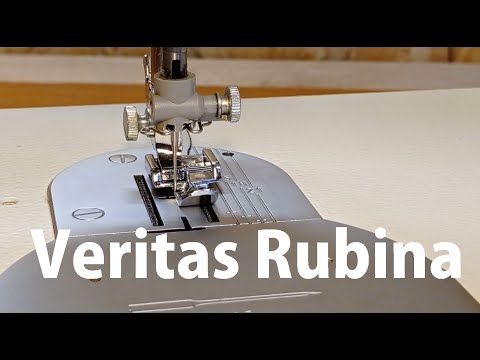 Видео: Современные лапки на швейную машинку Veritas Rubina