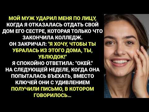 Видео: МУЖ УДАРИЛ меня, когда я ОТКАЗАЛАСЬ отдать ДОМ его СЕСТРЕ, которая только что…