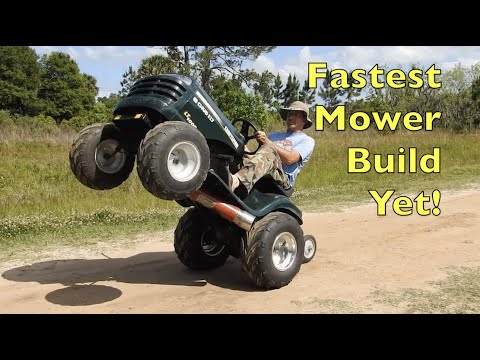 Видео: Моя самая быстрая газонокосилка на сегодняшний день / Всего 2 дня