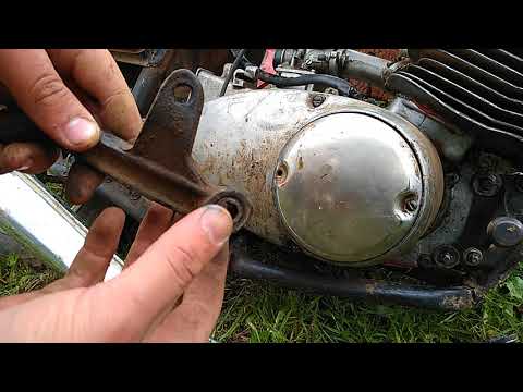 Видео: Иж Юпитер 5 #замена тормозной лапки#