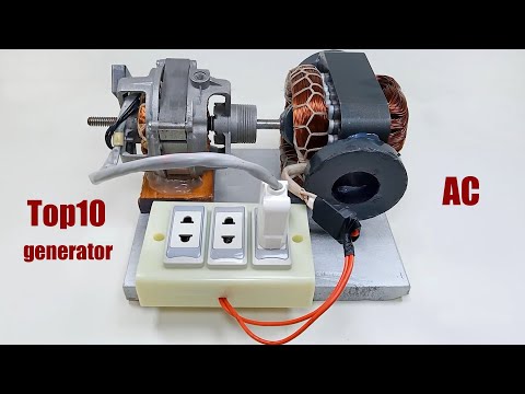 Видео: Топ-10: Получите бесплатную энергию: генератор электричества на 220 вольт. Новые идеи для дома.