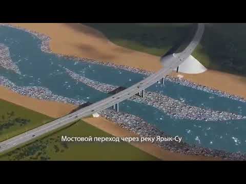 Видео: Строительство объездной дороги через Хасавюрт,  на конец  мечты забываются Газпром:))