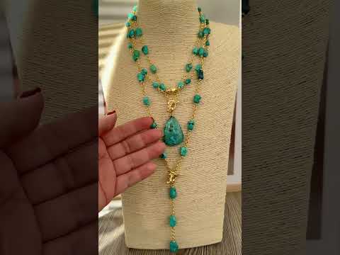 Видео: #1 Переделка старых бус из иранской бирюзы🩵
