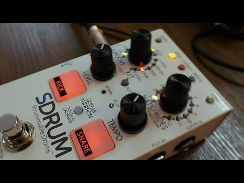 Видео: Играем с DigiTech  SDRUM (Виртуальный барабанщик)