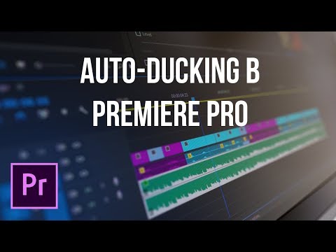 Видео: Adobe Premiere Pro - Полезные функции (Auto-Ducking)